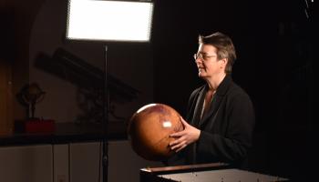 Ann Carine Vandaele Mars globe