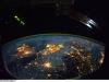 De atmosfeer van de aarde gezien vanuit het ISS