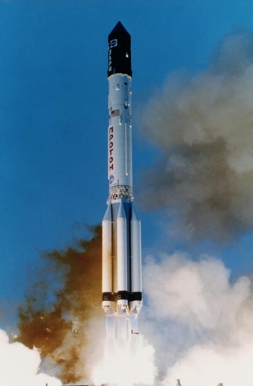 Lancering van de Zarya-module