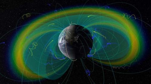 Visualisation des ceintures de radiation et des électrons piégés