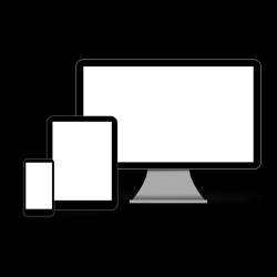 Schermgrootte (telefoon, tablet of desktop) 