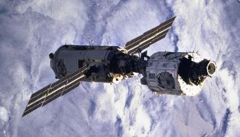 Les deux premiers modules de l'ISS