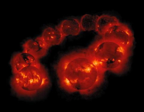 11-year solar activity cycle in X-ray